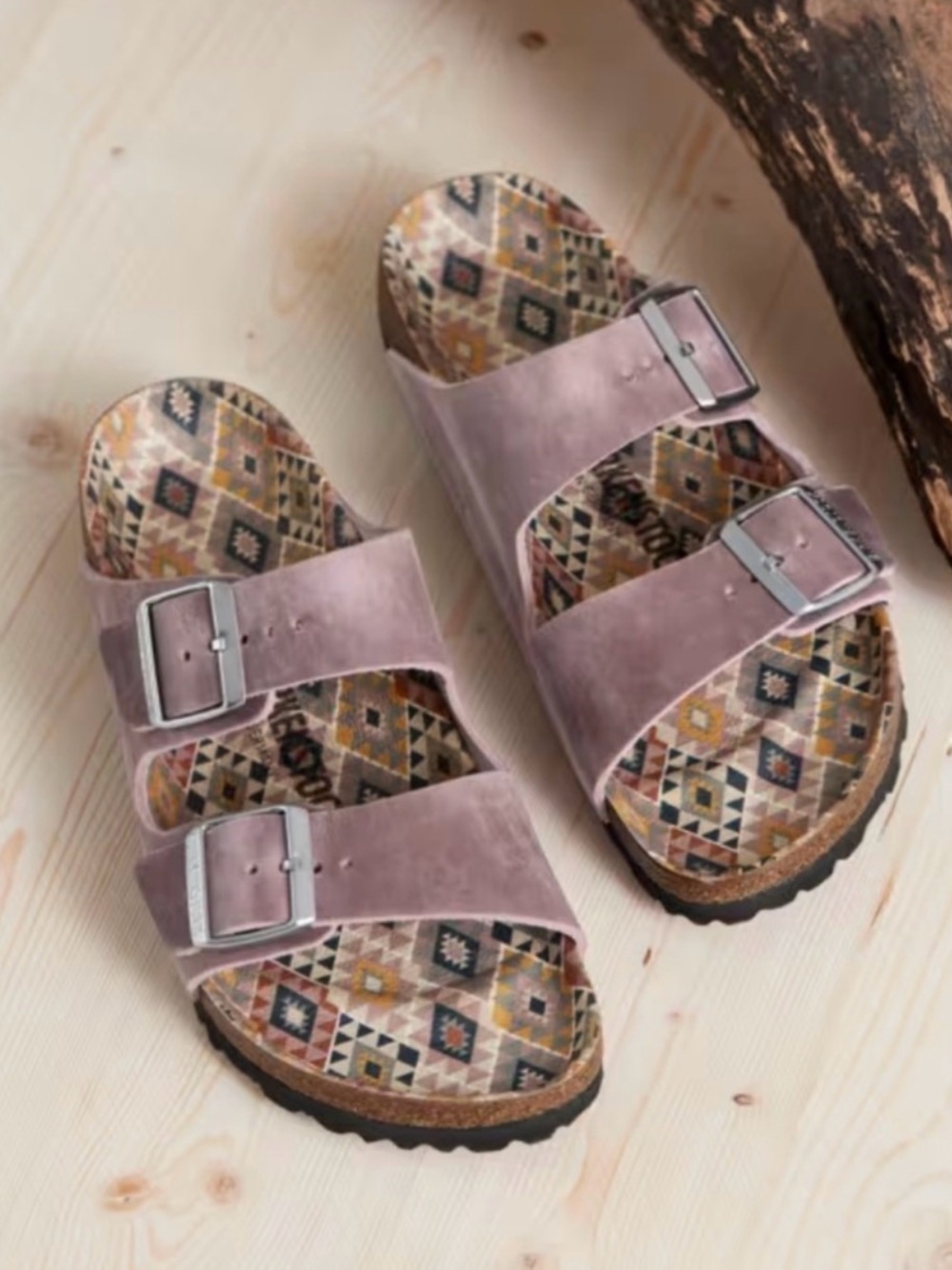 Birkenstock Arizona Oiled Leather sandals -Lavender Blush- size 8/39🔥